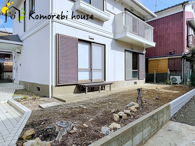 蓮田市大字閏戸　中古一戸建ての庭|お好みで木々を植えてみてもいいかもしれません