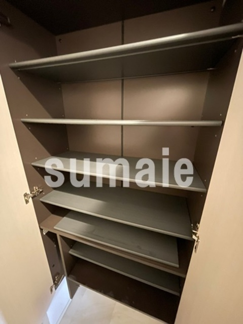 グランチェスタの玄関|シューズボックスです。