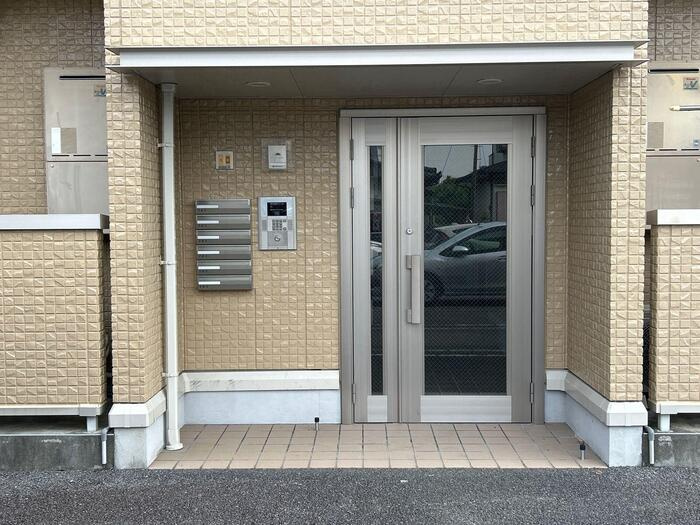 ガーデンコート21のエントランス