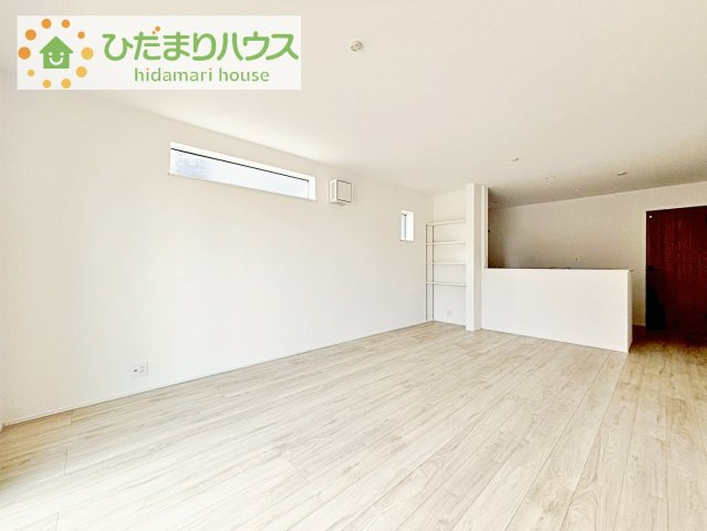 【居間・リビング】 | 我孫子市南青山第１期　新築戸建 | 早くお仕事終わらせて、家に帰りたくなるようなリビングです(^^♪