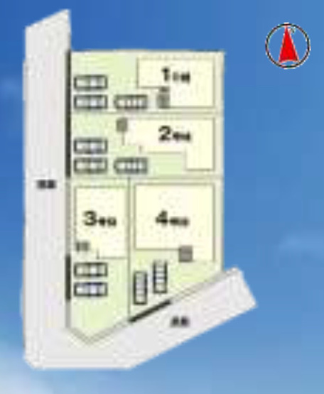 【区画図】 | LIGARE　瀬上町６期　２号棟 | ★内覧予約で新米４kg★