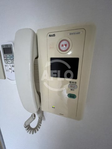 ベルフレージュ北堀江のセキュリティ|ベルフレージュ北堀江　テレビ付きモニターホン