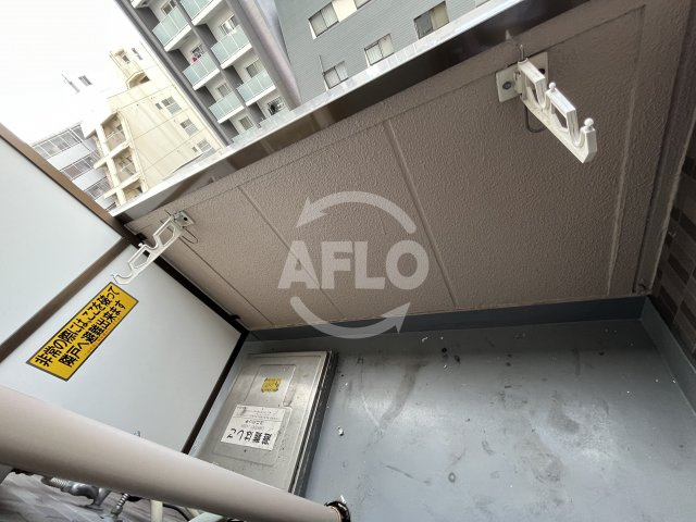 ベルフレージュ北堀江のバルコニー|ベルフレージュ北堀江　バルコニー