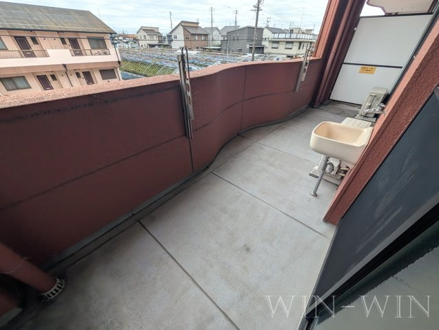 スターガーデン新栄のバルコニー|イメージ（同建物内別部屋の写真です）