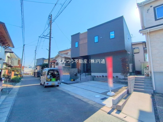 城土町の前面道路含む現地写真