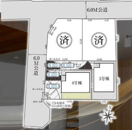 【区画図】 | グラファーレ佐倉市石川３期