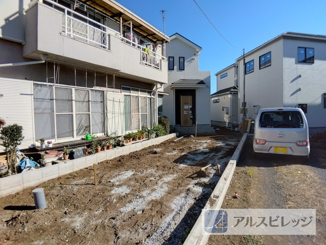 新築/新座市栗原1丁目　全４棟の外観|完成予想外観のイメージパースです