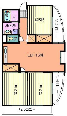 グランドカーサ武蔵野の間取り