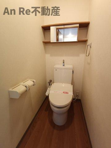 川口市大字西立野の賃貸マンションのトイレ