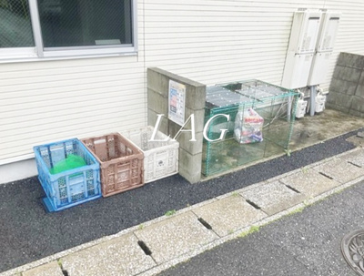【その他共用部分】 | OTS新検見川 | 共用ゴミ置き場です。