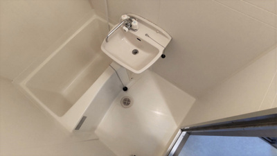 【浴室】 | パレ淡路 | バストイレ別なのでお風呂でゆっくりできますね