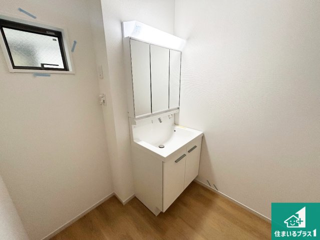 藤井寺市小山　第1期　新築一戸建ての外観|周辺は落ち着いた街並みの住宅地！子育てがしやすい住環境です！まだ未完成ですが、現地でしかわからない事もございます。是非一度ご覧ください。