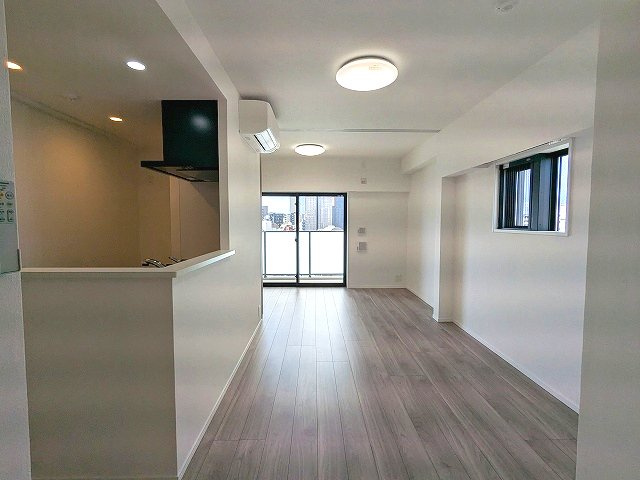 S-RESIDENCE ASAKUSA ディバースの設備|リビングと4.5帖洋室、リビングにエアコン・照明・収納付き、カウンターキッチン、角部屋、インターネットWi-Fi無料、ペット可