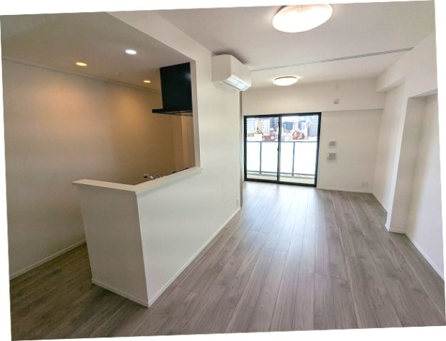 S-RESIDENCE ASAKUSA ディバースの設備|リビングと4.5帖洋室、リビングにエアコン・照明・収納付き、カウンターキッチン、角部屋、インターネットWi-Fi無料、ペット可