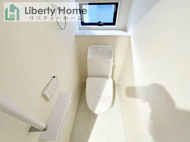 大洗町五反田3期　新築戸建　1号棟のトイレ