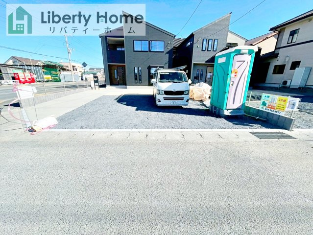 大洗町五反田3期　新築戸建　1号棟の駐車場