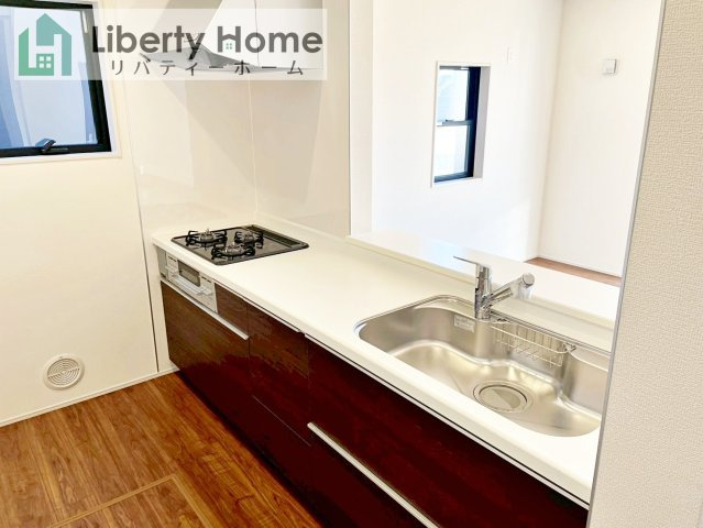 大洗町五反田3期　新築戸建　1号棟のキッチン