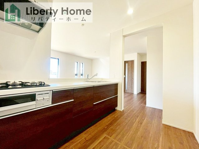 大洗町五反田3期　新築戸建　1号棟のキッチン