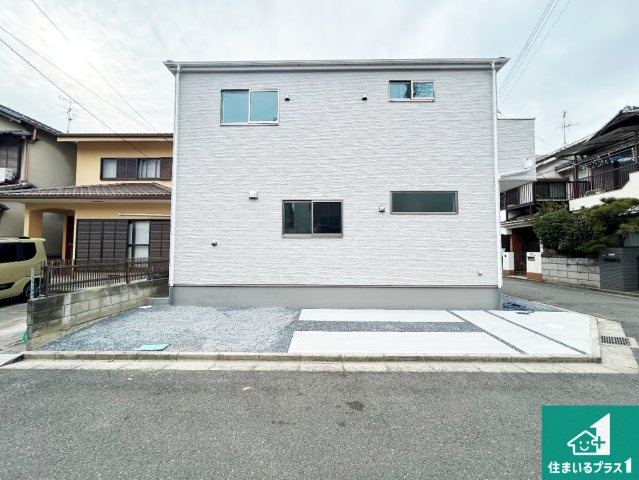 藤井寺市小山　第1期　新築一戸建ての外観|お客様に長く安心して住んでいだだける事にこだわった家づくり！住んでからのアフターサービスにもしっかりと取り組んでいます！