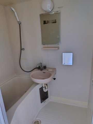 林コーポの浴室