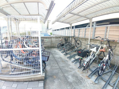 【その他共用部分】 | ハーティ忍ケ丘 | 駐輪スペースです