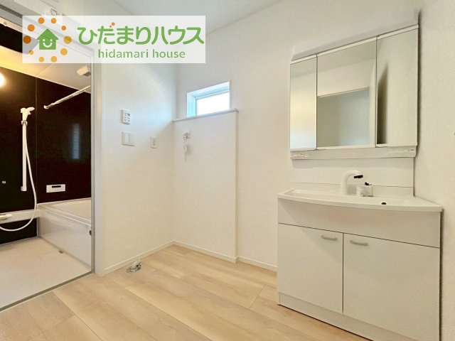 【独立洗面台】 | 土浦市乙戸南第6　新築戸建　5号棟 | シンプルで使い勝手の良い独立洗面台！