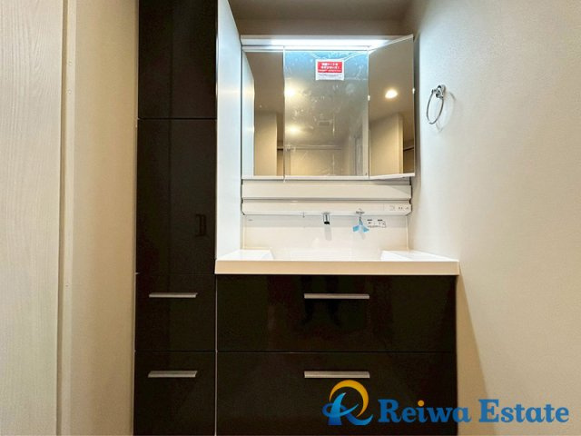 パークホームズ湘南茅ヶ崎海岸の独立洗面台