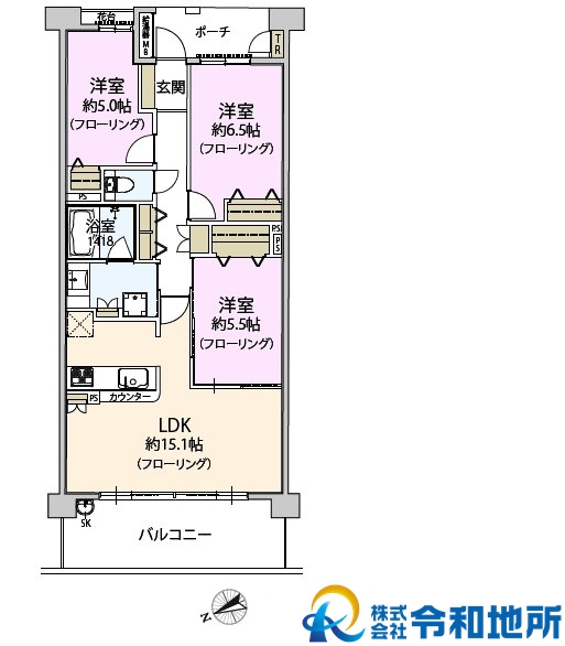 パークホームズ湘南茅ヶ崎海岸の間取り