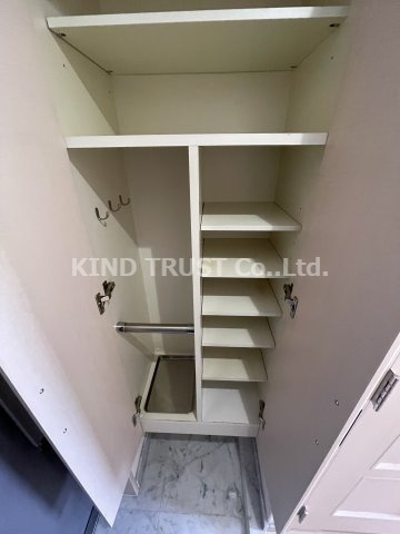 エステムプラザ梅田扇町公園パークランドの収納|大きなものも収納できそうです