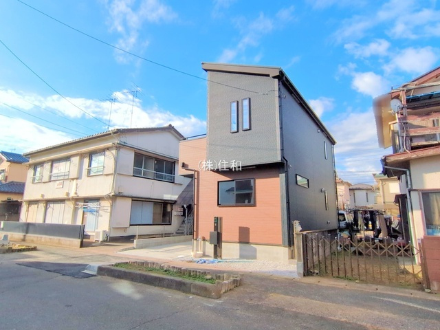 【新築分譲住宅】富士見市水谷東14期　の前面道路含む現地写真