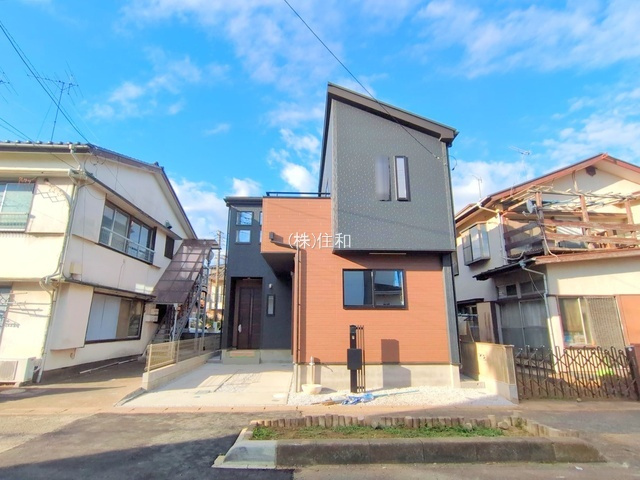 【新築分譲住宅】富士見市水谷東14期　の前面道路含む現地写真