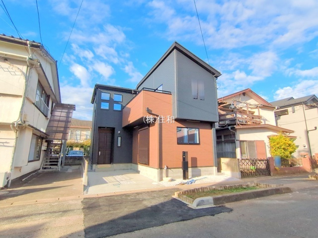 【新築分譲住宅】富士見市水谷東14期　の前面道路含む現地写真