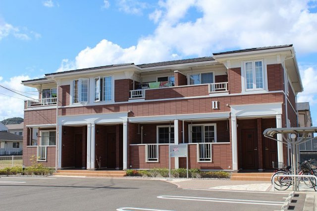 ボヌールエスパスⅡ番館の外観|おしゃれな外観です