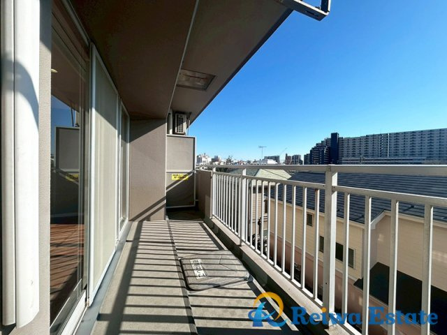 藤和ハイタウン湘南茅ヶ崎のバルコニー