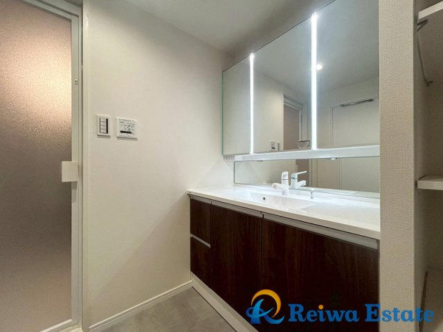 藤和ハイタウン湘南茅ヶ崎の独立洗面台