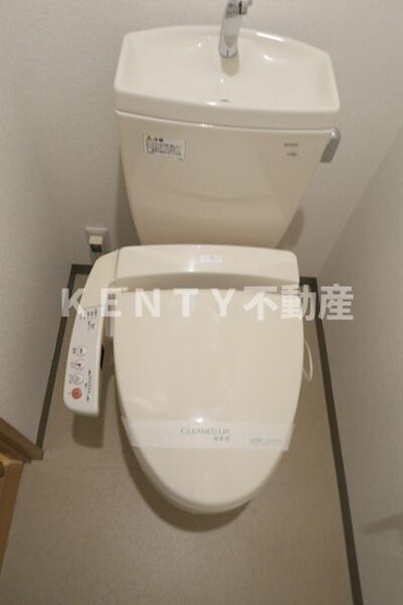 【トイレ】 | Ｔ’ｓ　ｇａｒｄｅｎ六郷土手 | シンプルで使いやすいトイレです