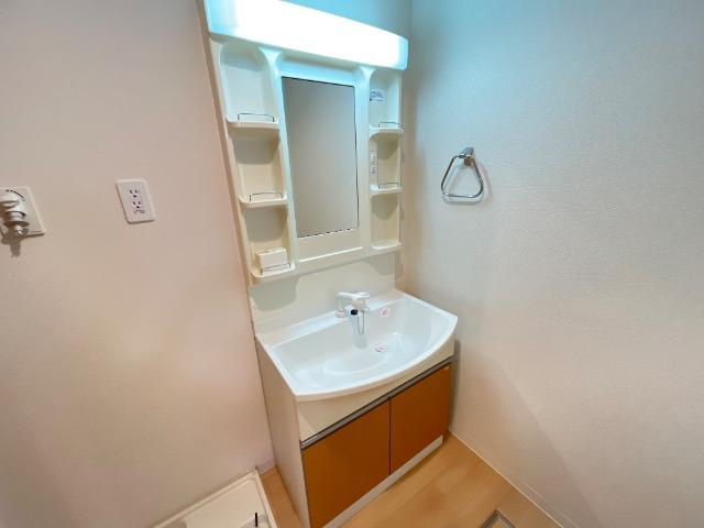 宝悠ハイムの洗面所|洗髪洗面化粧台