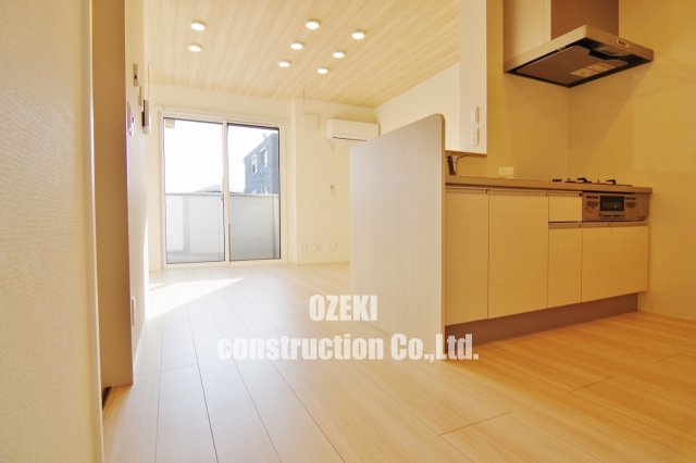 愛宕ビューハイツ　3の居間・リビング