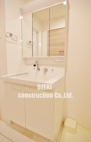 愛宕ビューハイツ　3の独立洗面台