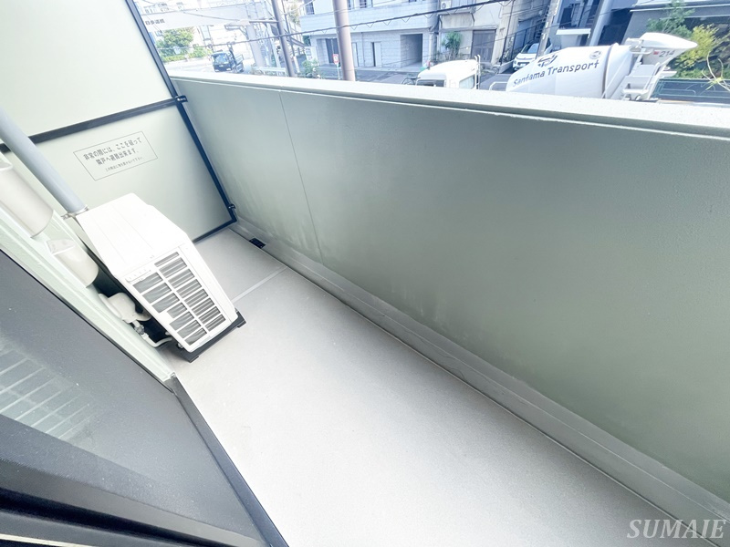 S-RESIDENCE王子enableのバルコニー|バルコニーです