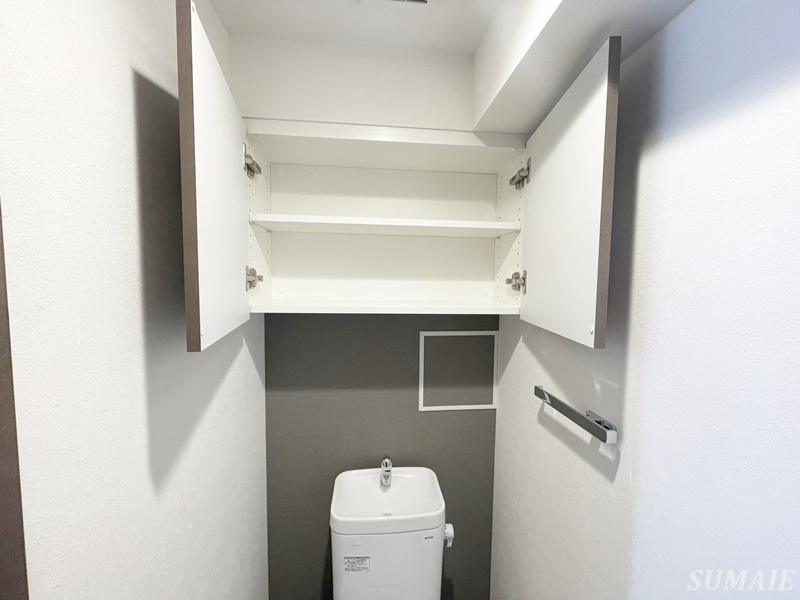 S-RESIDENCE王子enableの収納|トイレ収納です