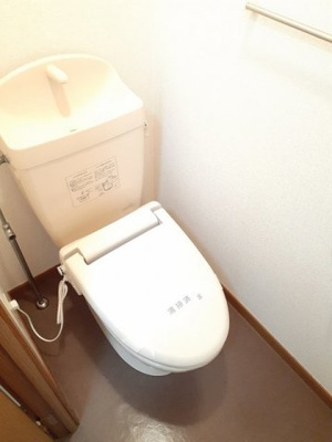 【トイレ】 | メゾン・ド・リープパルクＡ | 落ち着いたトイレです