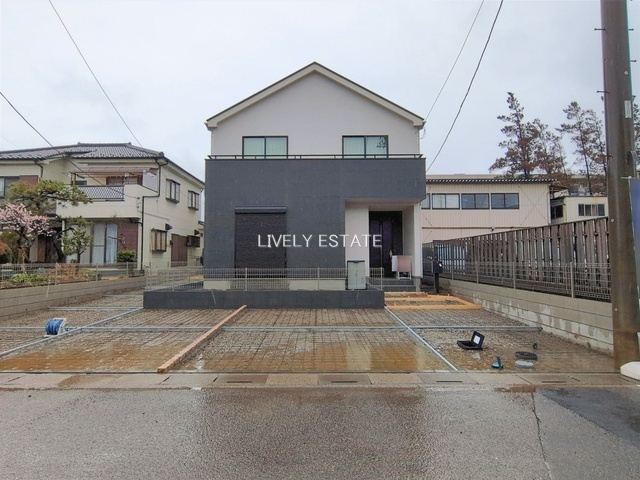 草加市稲荷4丁目 新築分譲住宅 全2棟 B号棟の外観