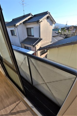 エクセル大手町Ⅱのバルコニー