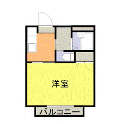 エクセル大手町Ⅱの間取り