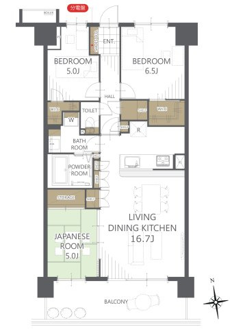 【間取り】ランドシティ新所沢 