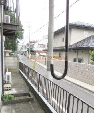 シオンハウスのバルコニー