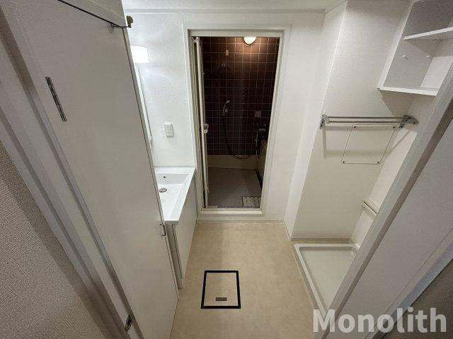 光明池駅前３号棟の洗面所