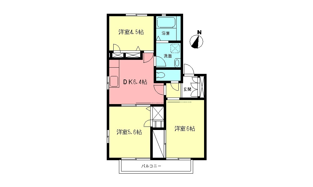 プレミールAの間取り