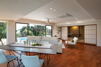【居間・リビング】 | 大室高原平家
